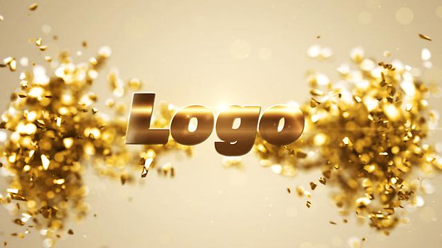 Make A Gold Bars Logo Intro Video Online In Minutes